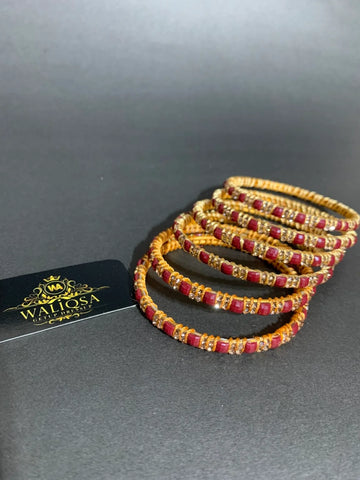 Dhanak | Maroon Choori