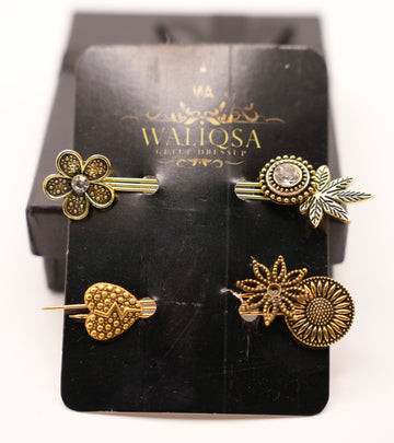 Facny Safety Pins | Silver
