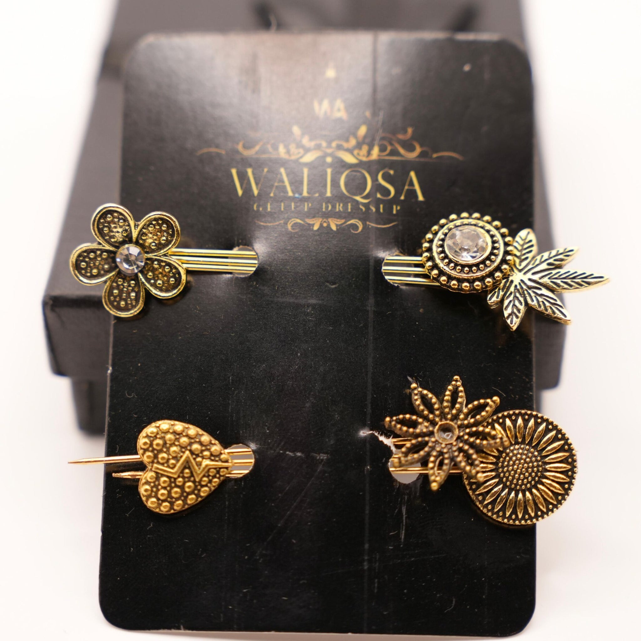 Facny Safety Pins | Gold